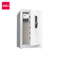 Deli ตู้เซฟ ตู้เซฟนิรภัย สแกนนิ้ว ล็อครหัส ประตูล็อคหนา ความแม่นยำสูง ป้องกันสนิม Safe Box