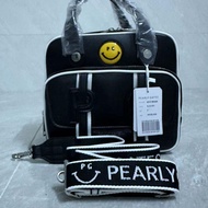 ❒ PEARLY GATES golf bag 23 spring golf female niche one-shoulder oblique cross-body net red handbag