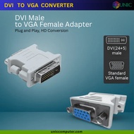 DVI 24+5 Male to VGA Female Converter Adapter DVI-I Dual Link