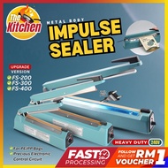 Impulse Sealer Heavy Duty FS-200 / FS-300 / FS-400 ( Metal Body ) for PE PP Bags Packing Machine 200/300/400mm