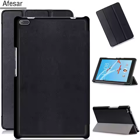Case for Lenovo Tab 4 8 TB-8504N TB-8504F TB-8504X Tablet Custer Fold Stand Bracket Leather Cover