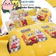 SpongeBob Duvet Cover | 海绵宝宝被套 | Sarung Duvet Kartun Single/Queen