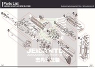 【我愛杰丹田】VFC UMAREX HK M27 IAR Gen2 黑色  原廠零件 爆炸圖 零件下標區