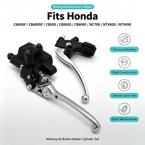Motorcycle Brake Master Cylinder 22mm For Honda CB400F CB-1 CB400SF CB400 VTEC CB500 CB600F HORNET 6