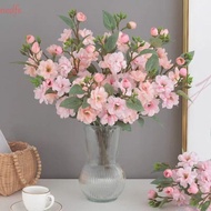 NEDFS Cherry Blossoms, Artificial Multicolor Artificial Flowers, Flower Arrangements Silk Beautiful Pink Flowers Bouquets Wedding