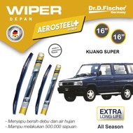 Toyota Kijang Super 5K Dr Fischer Wiper Hybrid Car Windshield Rubber 16-16