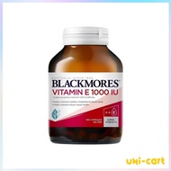 [Authentic] Blackmores Vitamin E 1000IU Cholesterol Health, 100 Capsules [UNICART]
