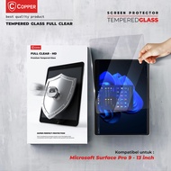 Microsoft Surface Pro 9 /13" - COPPER TEMPERED GLASS FULL CLEAR