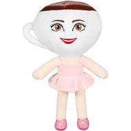 Italian Brainrot Plush,Funny Ballerina Cappuccina Plush Stuffed Figure Pillow Room Decor for Video G