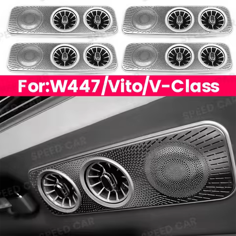 No LED Turbo Style Roof Vent For Mercedes Benz V-Class W447 Vito V260 V220d V250 Automotive Ventilat