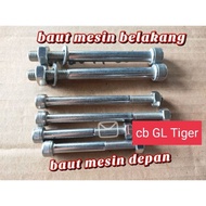 Baut pangkon mesin depan tiger cb gl baut pangkon mesin belakang CB GL