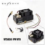 Skyzone VT5850 5W Long Range RC FPV VTX 4.9-6.2GHz CNC Metal Cooling Case Parts