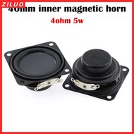 ZILUO Internal Magnetic Speaker, Square 40mm Full Frequency Speaker, 4 Euro 5w 16 Core Bluetooth Spe
