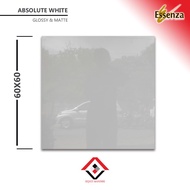granit 60x60 - putih polos - essenza absolute white