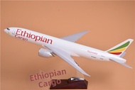 Display Boeing 777 Cargo Airplane Model 47cm