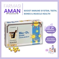 Bio-D3 800 IU Cholecaciferol Capsules 80’s (Vitamin D3)