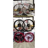 Sport Rim Sportrim Wheel (Dynopro) D3 Alloy Pro Wheel 3Batang RS150 RSX150 rs150 v1 v2 v3 rsx 150 rs 150 rs 150r