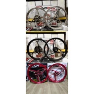 Sport Rim Sportrim Wheel (Dynopro) D3 Alloy Pro Wheel 3Batang RS150 RSX150 rs150 v1 v2 v3 rsx 150 rs