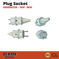 Generator  - 1KW - 8KW European Germany White Plug Socket