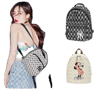 South Korea MLB Yankees Mickey Joint Name Embroider Classic Presbyopic Retro Trendy Ins Backpack