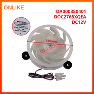 DA000380401 DC12V DOC2768XQEA 2.5W Para Midea Motor DE Regerador ระบายอากาศ DE Refrigerador Piezas D