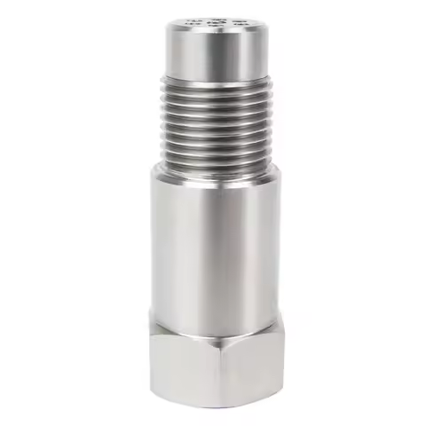 M18x1.5 O2 Sensor Mini Catalyst Converter Spacer Adapter, Universal Oxygen Sensor Adapter, Car Engin