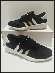 Promo Sepatu Adidas Sekolah Anak Perekat Hitam Unisex