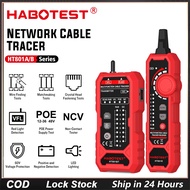 HABOTEST HT801A/B Wire Tester RJ45 RJ11 Cable Tracker Line Finder Multifunction Wire Tracker Etherne