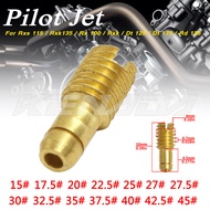 Mortorcycle 1Pcs Carburetor Pilot Jet (Slow Jet) For  Dt125 Dt175 Vm22 M28/1001 M28 M4 Enduro Pilot 