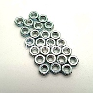 KEY NUT 7 (M4) WHITE NUT 100pcs