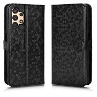 For Samsung Galaxy A13 4G Phone Case Flip Wallet PU Leather Samsung A13 4G Casing Shockproof Bracket