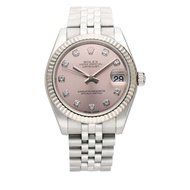 Rolex Datejust Reference 178274, a white gold and stainless steel automatic wristwatch with date, Circa 2012