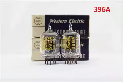1Pcs New black screen Electric 396A electronic tube replaces 2C51 6N3 5670 6H3N