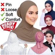Inner Neck Tudung-Anak Tudung Ninja-Adjustable Inner Neck-Anak Tudung Ikat Tali-Inner Ninja Sport Su