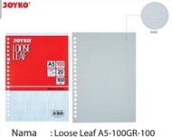 [D] Loose Leaf File Contents A5-100 BOX Joyko