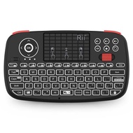 Rii i4 Mini BT Wireless Keyboard With Touchpad 2.4GHz Backlit Mouse Remote Control For Windows Andro