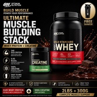 Optimum Nutrition Gold Standard 100% Whey Protein Powder – Available in 2lbs & 5lbs, Pure Whey for M