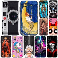 Case For Samsung Galaxy A12 M12 Case Phone Back Cover Black Tpu Imaginative Anime
