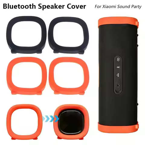 1Pair New Soft Speaker Cover Slip-Resistant Anti-Scratch Silicone Case Sound Protector For Xiaomi So