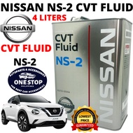 Nissan NS-2 CVT Transmission Fluid 4L | For Almera, Sylphy, Sentra, X-Trail | Automatic Transmission