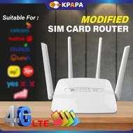 Unlocked C300 Wifi Sim Card Modem Modified Bypas Modem Router Wi-Fi 4G LTE CPE-L800 Smart Router Hig