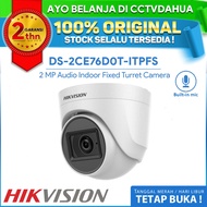 HIKVISION DS-2CE76D0T-ITPFS Hikvision 2MP Indoor Audio Fixed Camera
