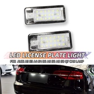 2PCS Auto Canbus Car LED Number License Plate Light 12V For Audi A3 8p A4 B6 B7 Direct Replacement R