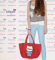 Kitson Hello Kitty聯名托特包
