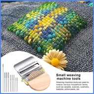 Darning Kit Portable Small Quickly Tool with 9 Needles Knit Patch Darning Loom for Women Beginners T