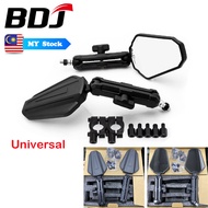 BDJ For Rs150 Ex5 Rxz Adv Lc135 Y15 Y16 125zr Nvx Nmax Motorcycle Rearview Side Mirror Adjustment Foldable Accessories Aluminum Alloy 2Pcs