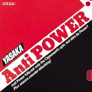 Yasaka Anti Power B22 Table Tennis Rubber - Anti Spin Ping Pong Rubber Sheet Red Black All Sizes