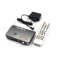 1080P HDTV DVB-T/ DVB-T2 TV Set-top Box Digital Terrestrial HDTV Tuner Receiver HDMI/VGA/AV for LCD/