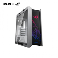 【福利品】華碩 ROG Strix Helios GX601 白 太陽神 玻璃透側機殼 (E-ATX/Type-C/內建前置風扇3後1/顯卡450mm/塔散190mm)