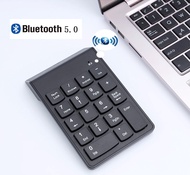 Bluetooth5.0 Keypad คีย์บอร์ดตัวเลข ไร้สาย Wireless Numeric Keypad แป้นพิมพ์ตัวเลข 18 ใช้ได้กับทุกอุปกรณ์เพียงต่อBluetooth【Windows、Mac、IPad、Android 】